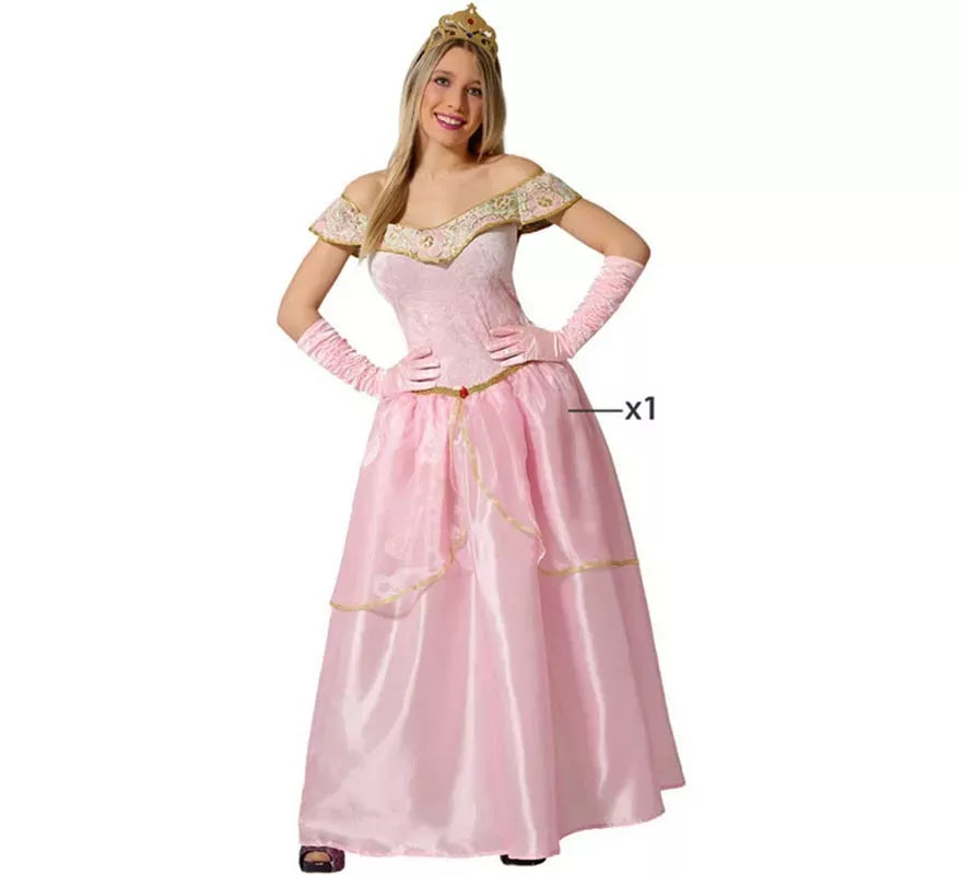 Translation missing: en.Disfraz de Princesa de Cuento Rosa para mujer