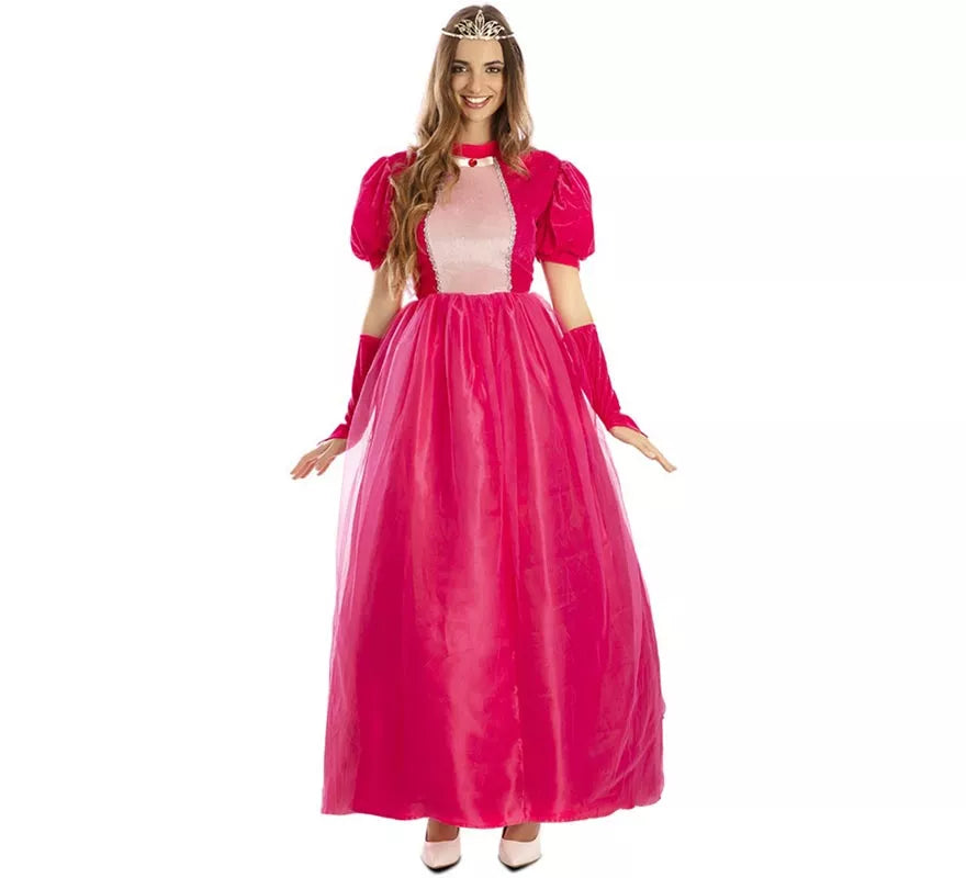 Disfraz de Princesa de Cuento rosa para mujer