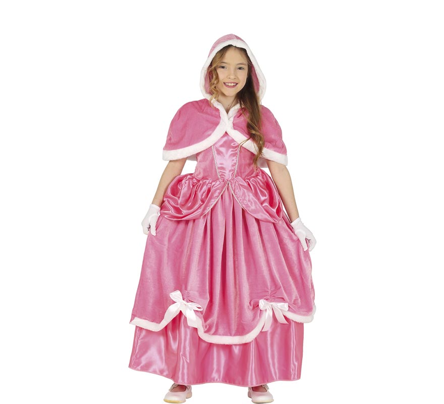 Translation missing: en.Disfraz de Princesa de Cuento Rosa para niña