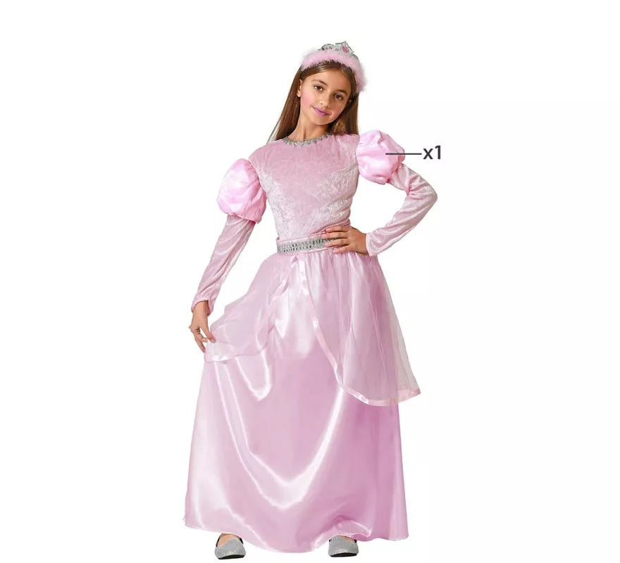 Translation missing: en.Disfraz de Princesa de Cuento Rosa para niña