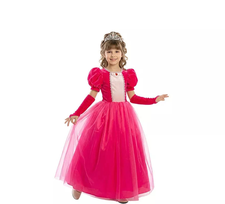 Translation missing: en.Disfraz de Princesa de Cuento rosa para niña