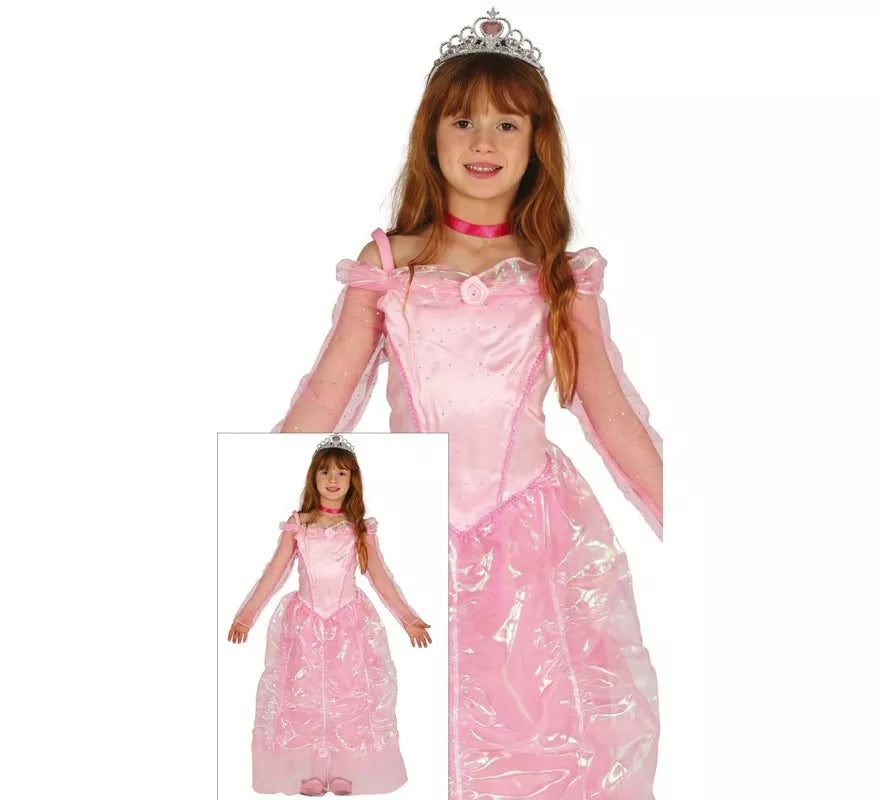Disfraz de Princesa de Cuento Rosa para niña