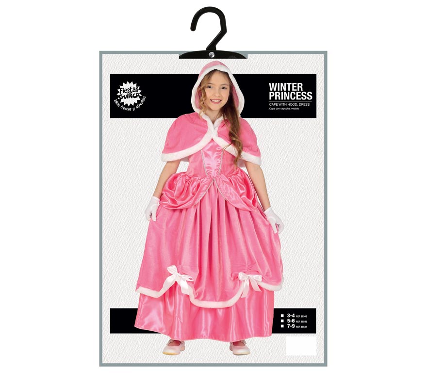 Translation missing: en.Disfraz de Princesa de Cuento Rosa para niña