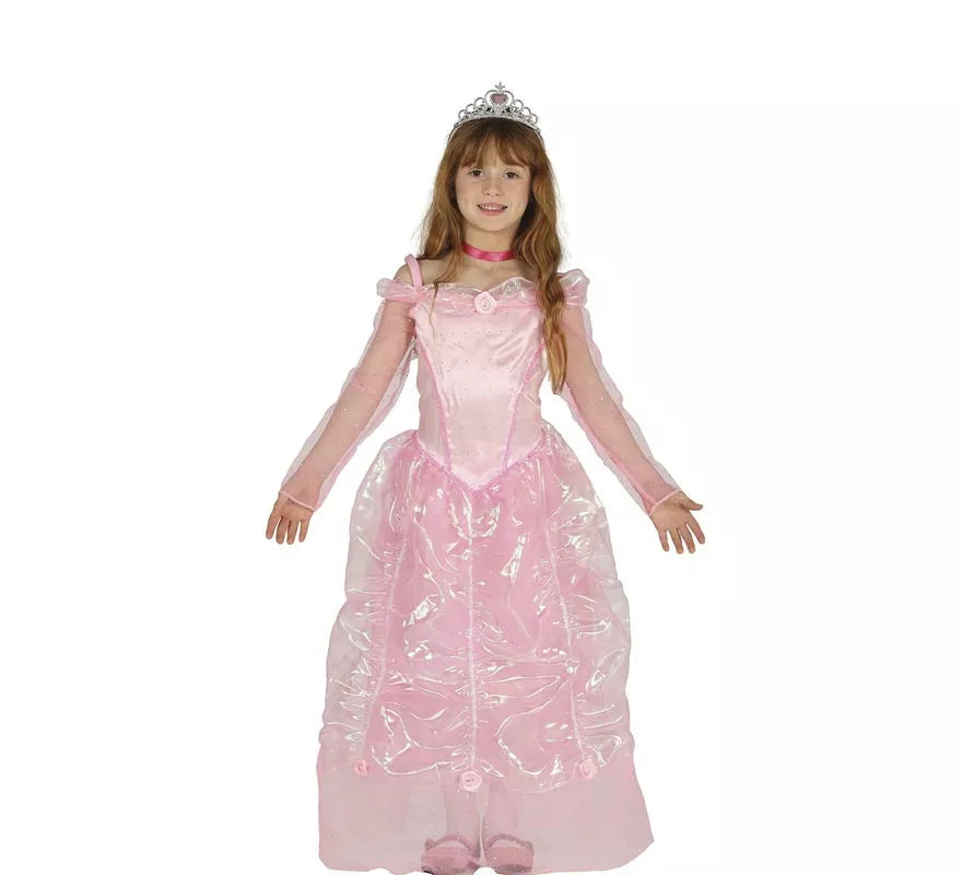 Translation missing: en.Disfraz de Princesa de Cuento Rosa para niña