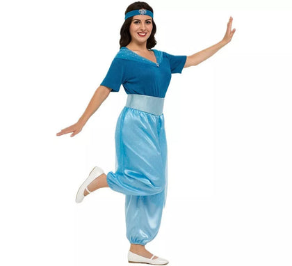 Disfraz de Princesa del Desierto Azul para mujer