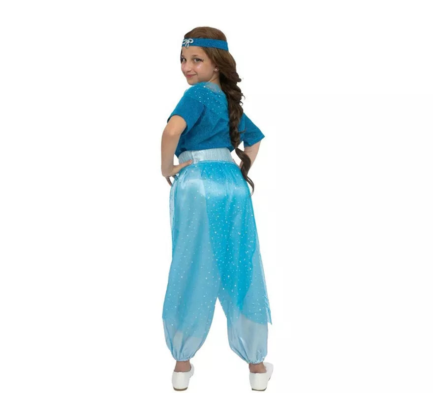 Disfraz de Princesa del Desierto Azul para niña