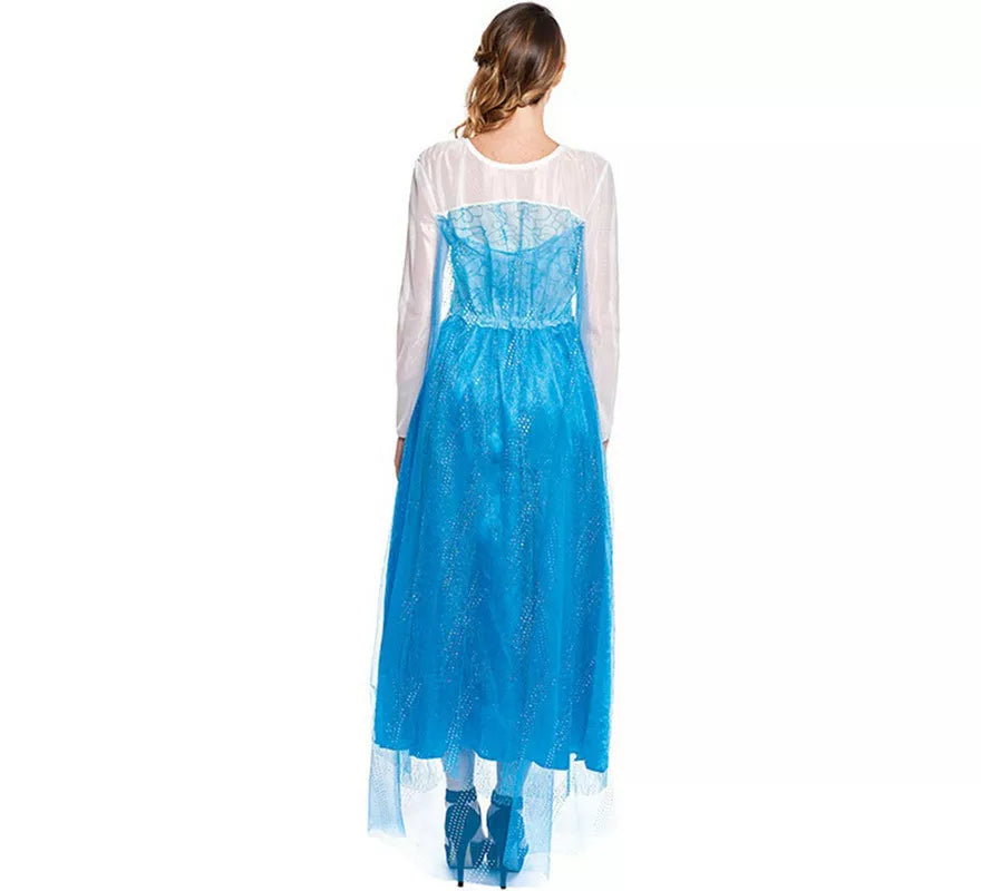 Translation missing: en.Disfraz de Princesa del Hielo Azul para mujer