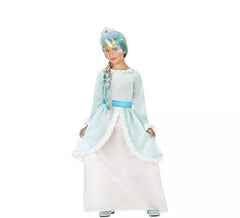 Blue Ice Princess Costume for Girls