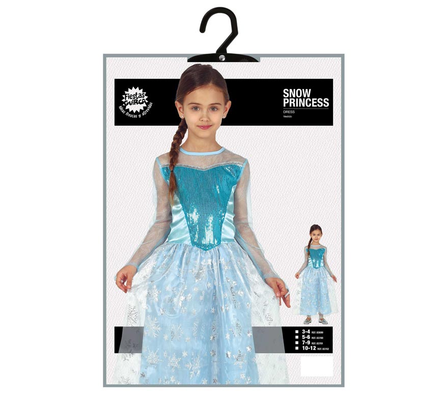 Translation missing: en.Disfraz de Princesa del Hielo para niña