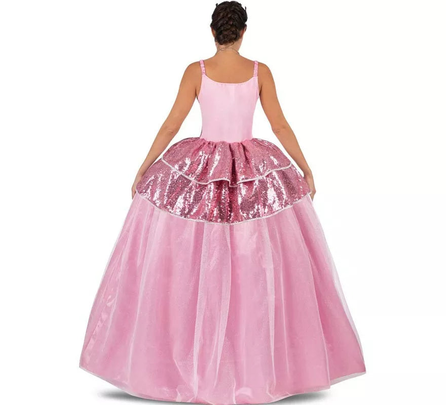 Translation missing: en.Disfraz de Princesa encantadora rosa con enagua para mujer