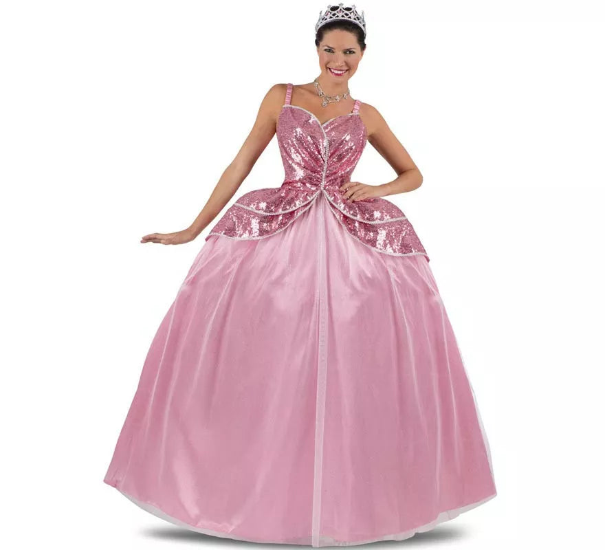 Translation missing: en.Disfraz de Princesa encantadora rosa con enagua para mujer