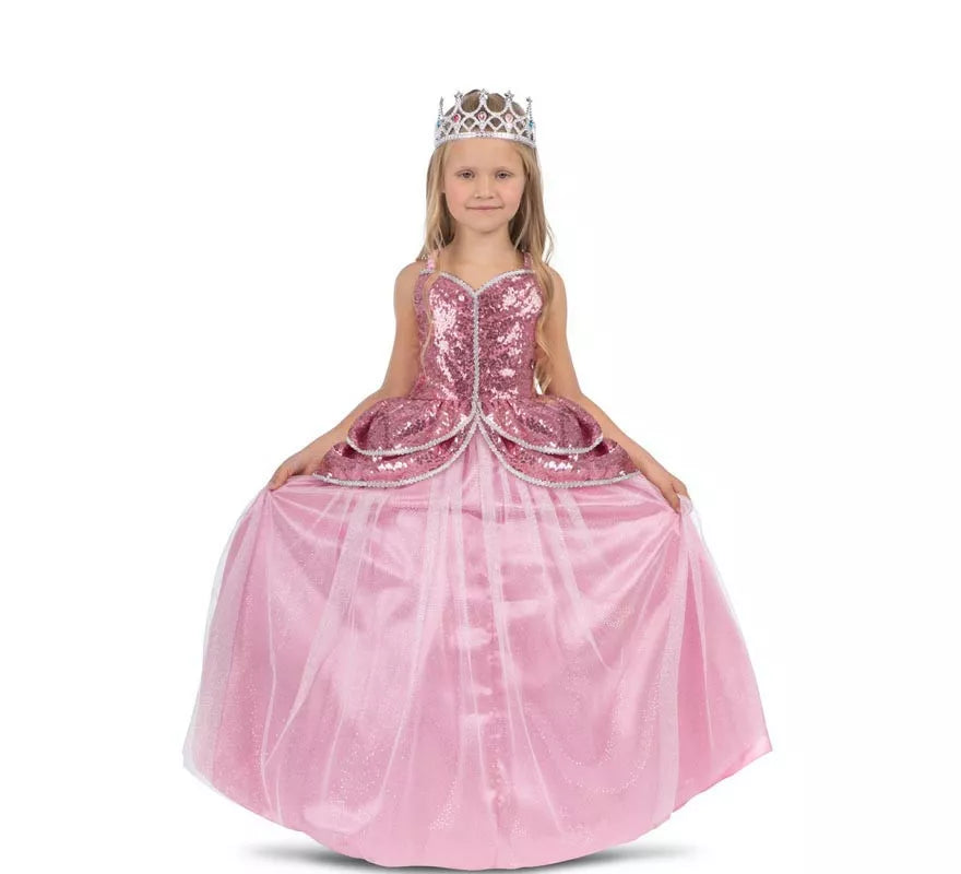 Translation missing: en.Disfraz de Princesa encantadora rosa con enagua para niña