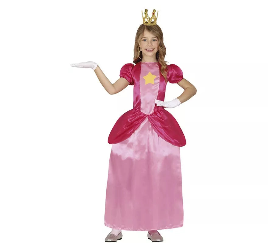 Disfraz de Princesa Estrella de videojuego para niña