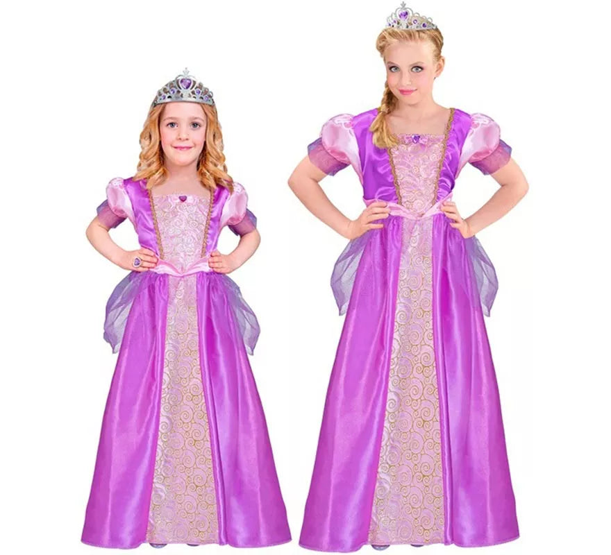 Translation missing: en.Disfraz de Princesa lila para niña