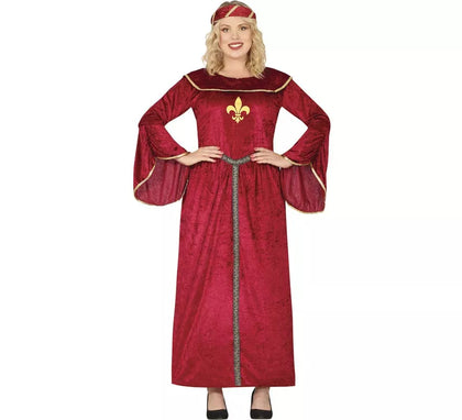 Disfraz de Princesa Medieval elegante para mujer