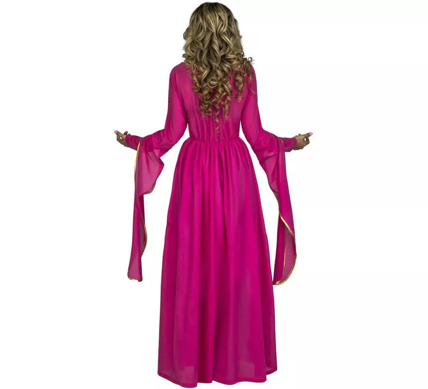 Disfraz de Princesa Medieval Rosa para mujer