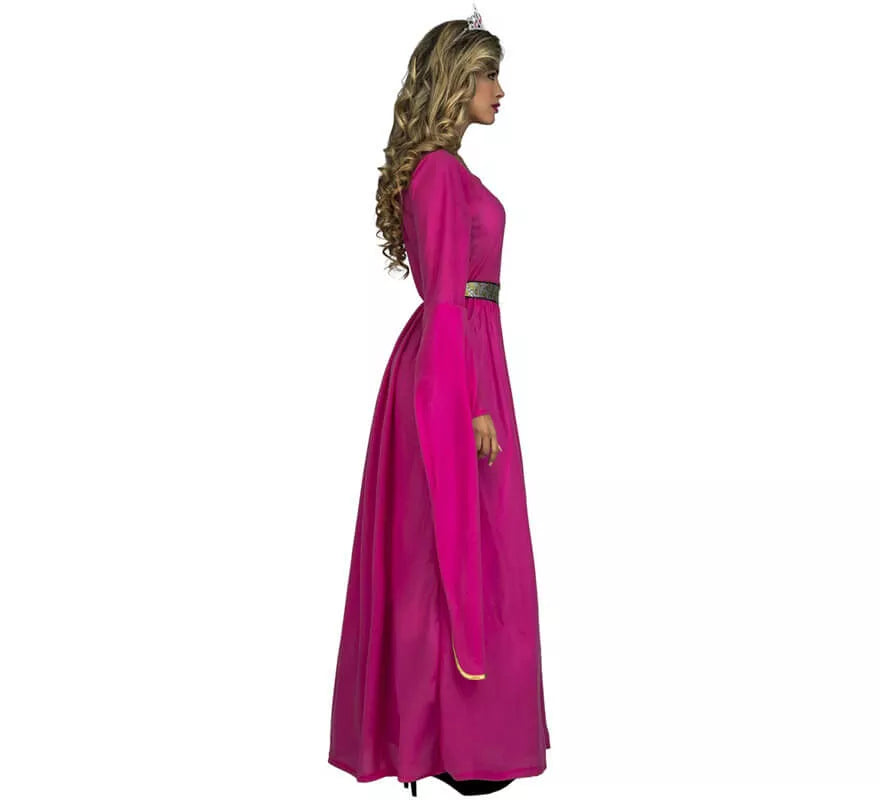 Translation missing: en.Disfraz de Princesa Medieval Rosa para mujer