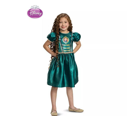 Disfraz de Princesa Mérida Básico Plus para niña