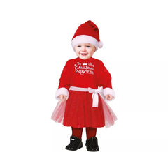Princess Christmas costume for baby