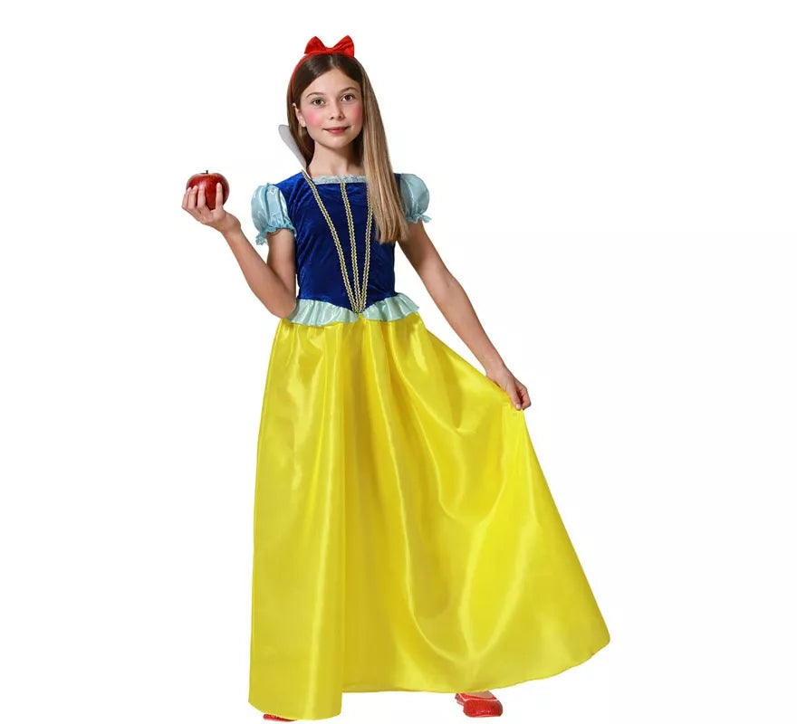 Disfraz de Princesa Nieves de Cuento para niña