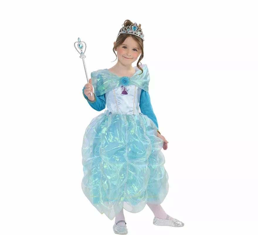 Translation missing: en.Disfraz de Princesa Paraíso azul para niña