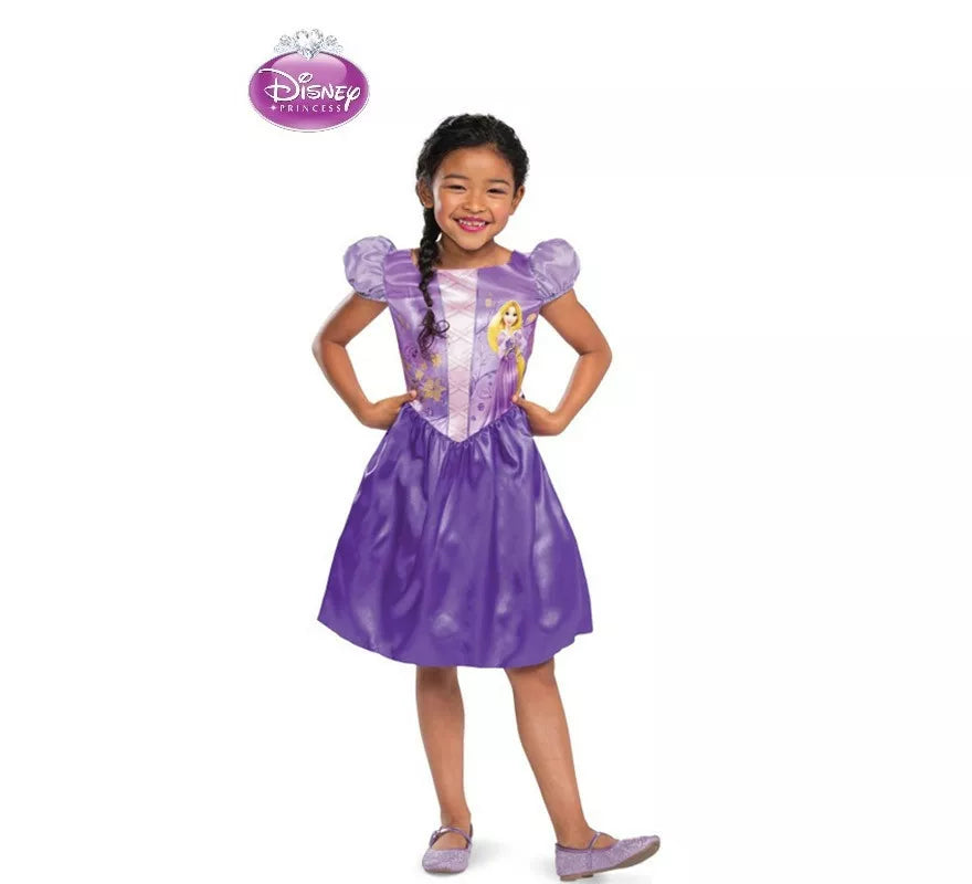 Disfraz de Princesa Rapunzel Básico Plus para niña