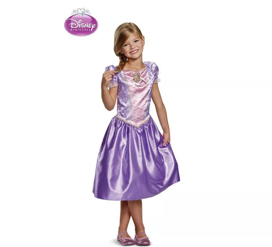 Translation missing: en.Disfraz de Princesa Rapunzel Clásica para niña