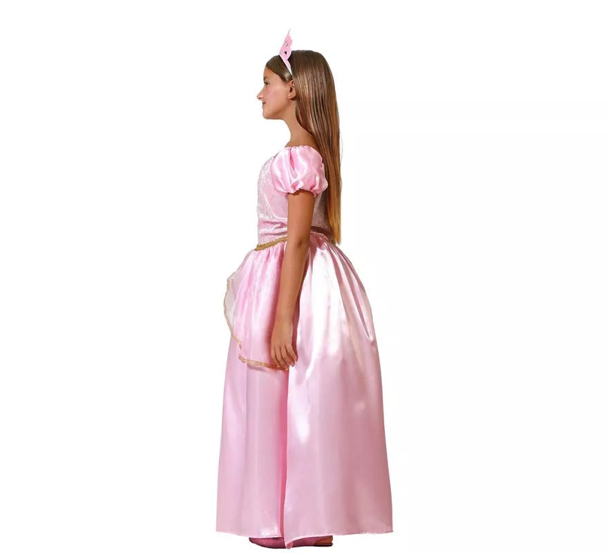 Disfraz de Princesa Rosa para niña