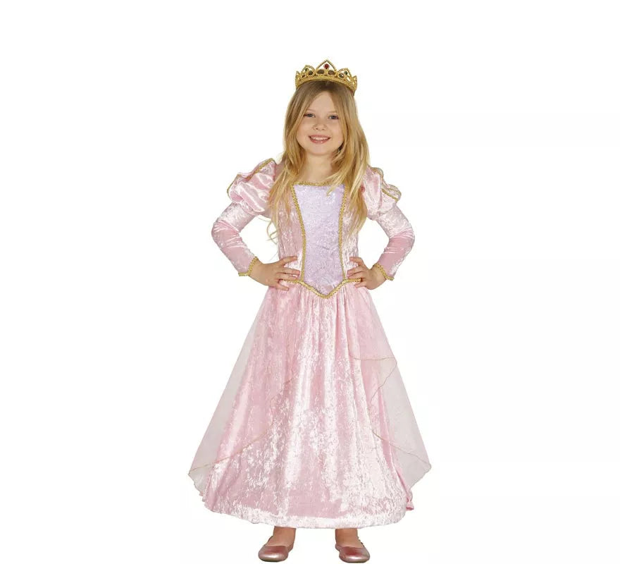 Disfraz de Princesa rosa para niña