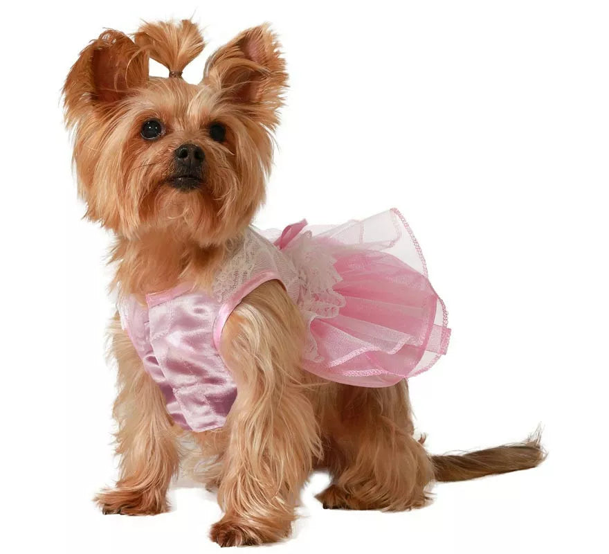 Translation missing: en.Disfraz de Princesa Rosa para perro