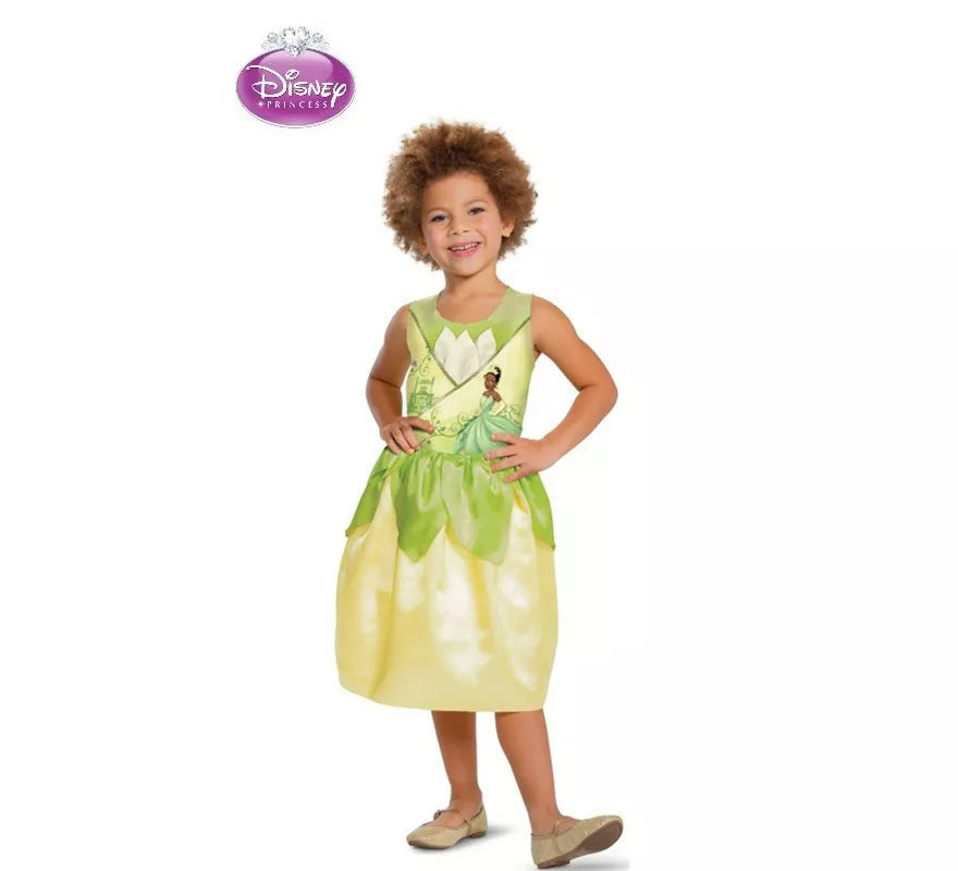 Translation missing: en.Disfraz de Princesa Tiana Básico Plus para niña