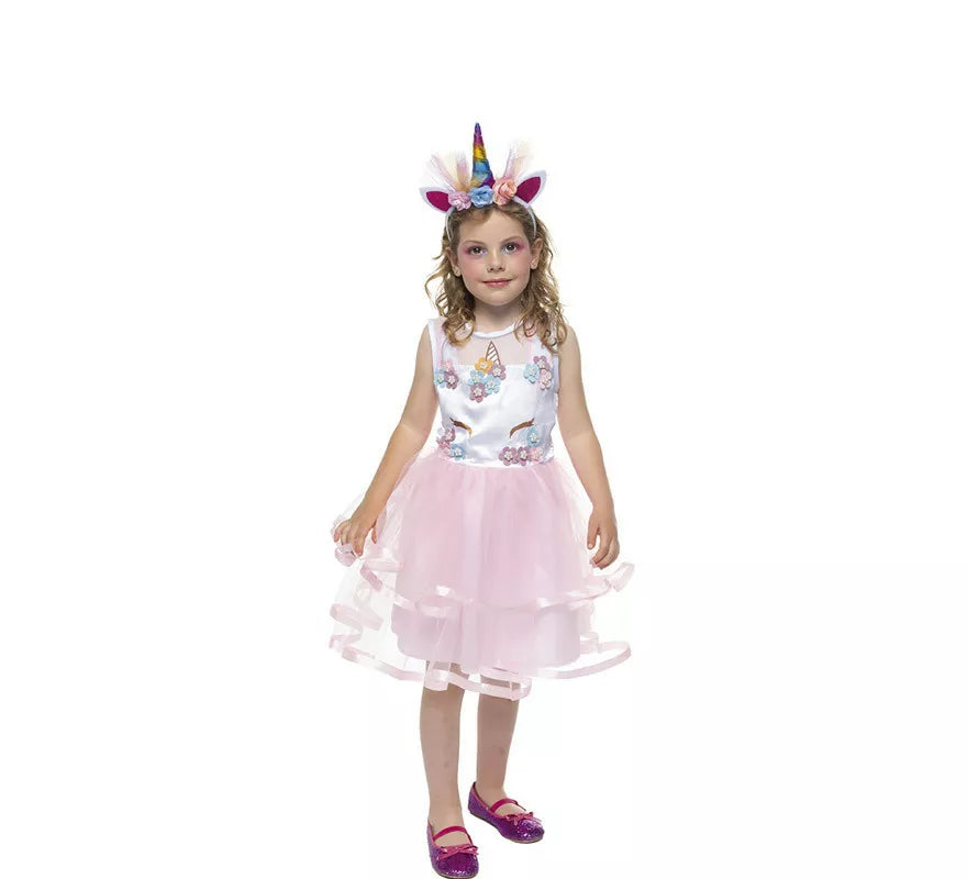 Translation missing: en.Disfraz de Princesa Unicornio con tutú para niña