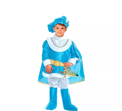 Disfraz de Príncipe Azul con Sombrero para niño