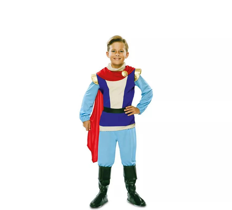 Disfraz de Príncipe Azul para niño