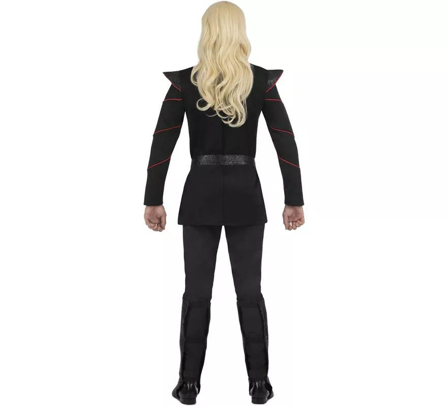 Disfraz de Príncipe de Dragones oscuro para hombre