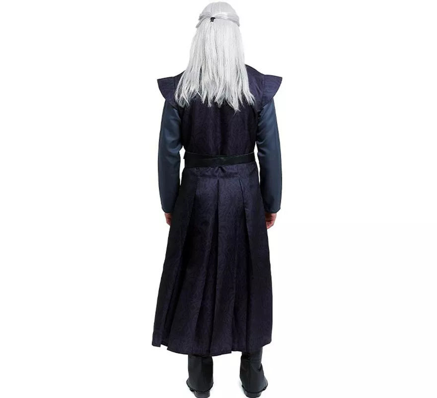 Translation missing: en.Disfraz de Príncipe Dragón oscuro con cinturón para hombre