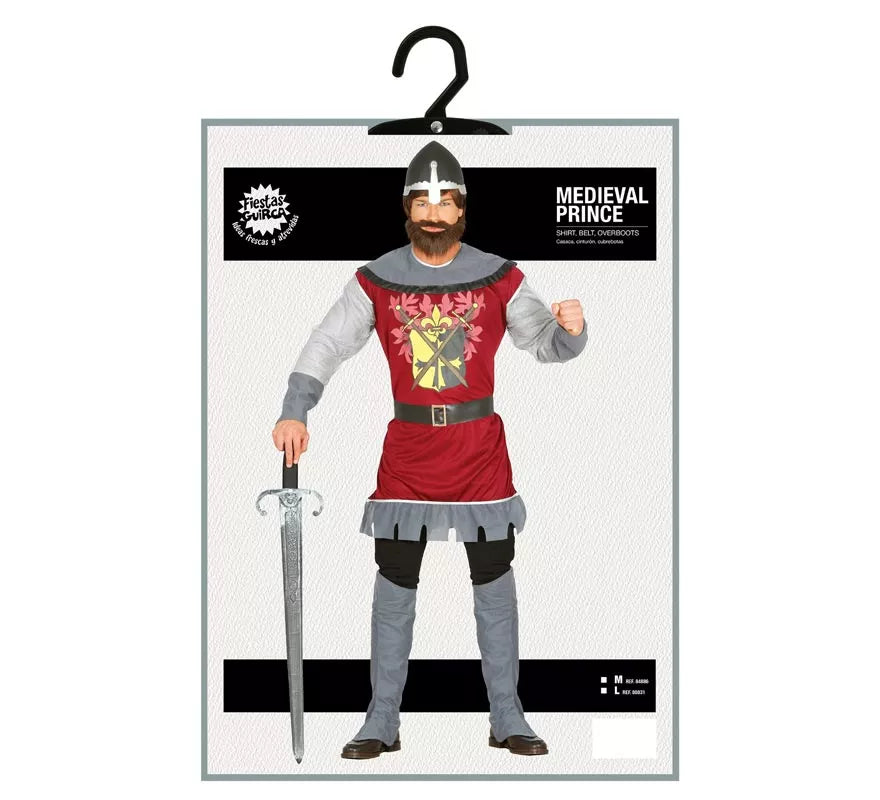 Disfraz de Príncipe Medieval Cruzado