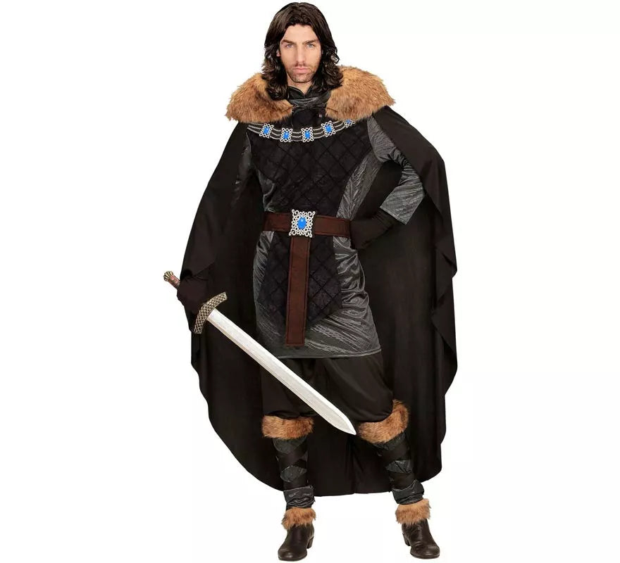Translation missing: en.Disfraz de Príncipe Medieval Oscuro para hombre