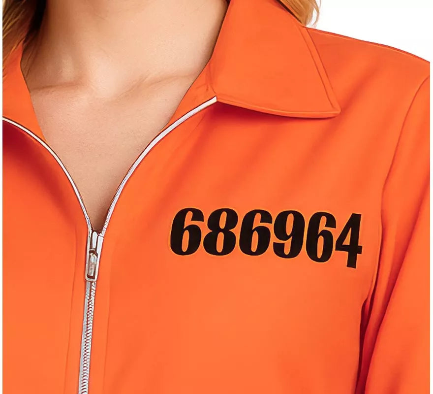 Translation missing: en.Disfraz de Prisionera naranja para mujer
