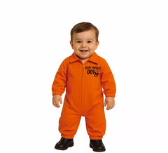 Orange Prisoner Costume for Baby