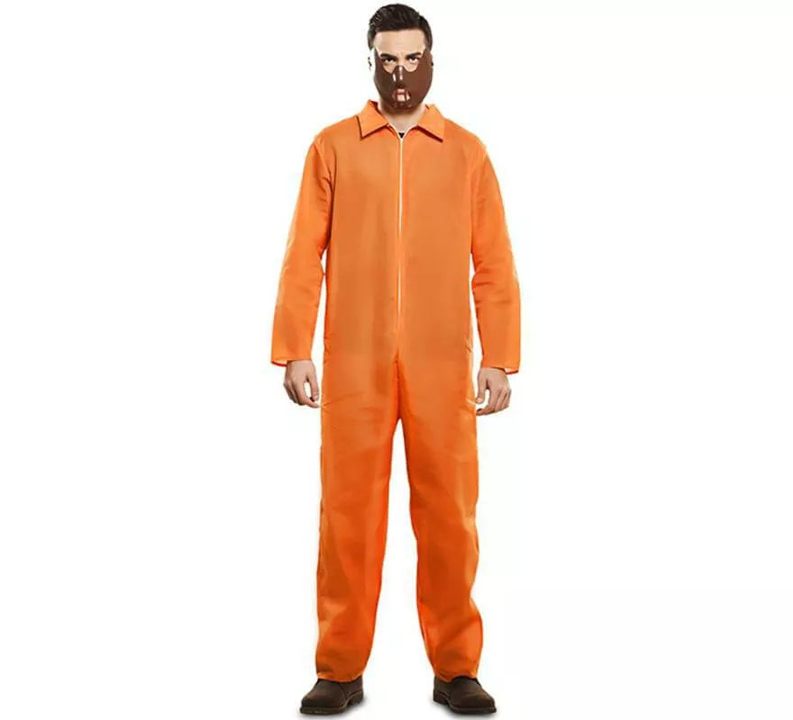 Translation missing: en.Disfraz de Prisionero Naranja para hombre