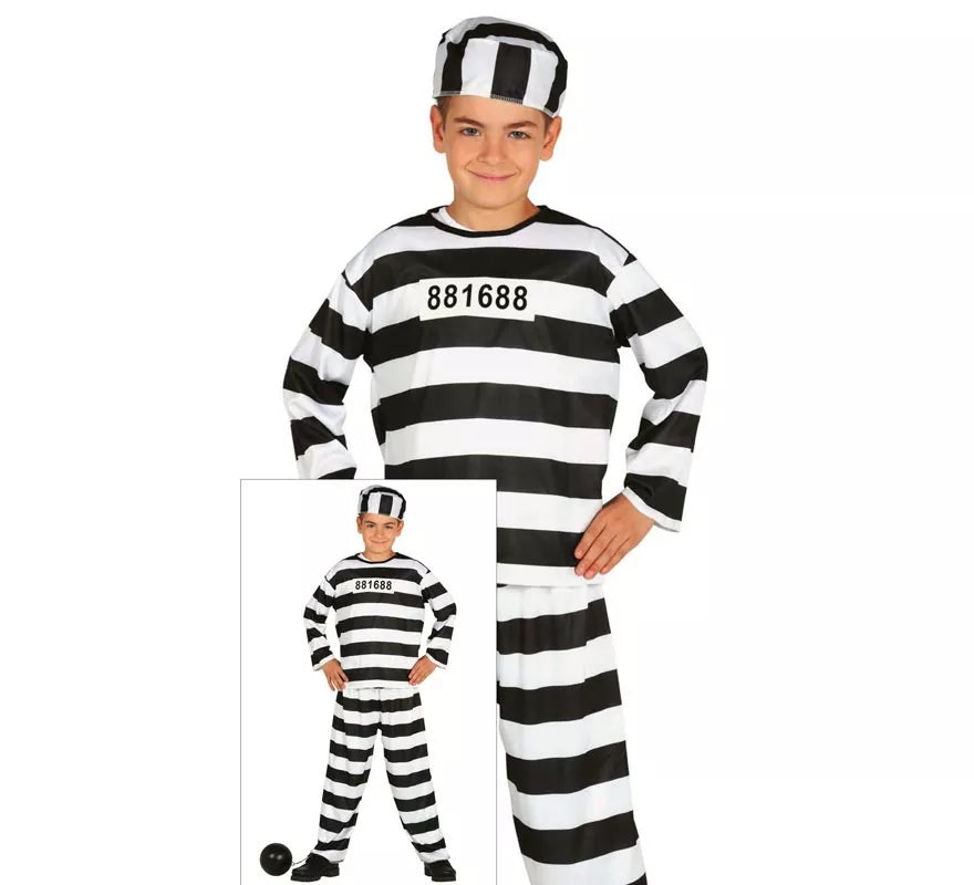 Disfraz de Prisionero para niños