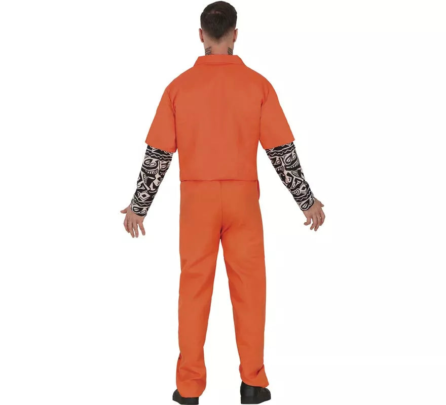 Disfraz de Prisionero Tatuado para hombre