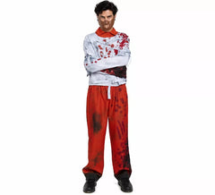 Psycho in straitjacket costume for men