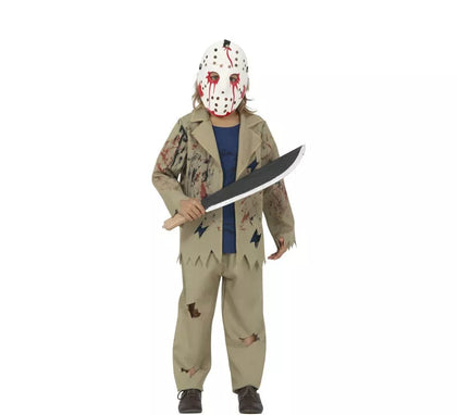 Disfraz de Psicópata Enmascarado para niño