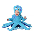 Disfraz de Pulpo Azul con Tentáculos para bebé