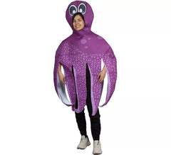 Purple Octopus Costume for Adults