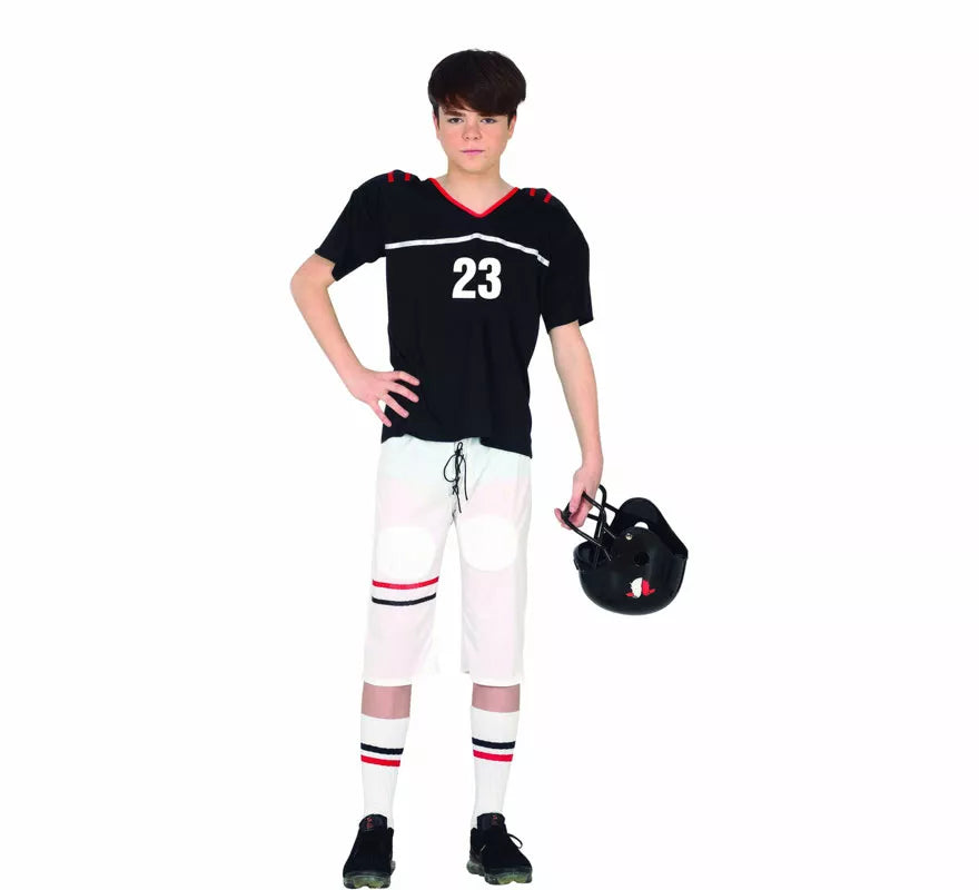 Translation missing: en.Disfraz de Quarterback de Fútbol Americano para adolescente