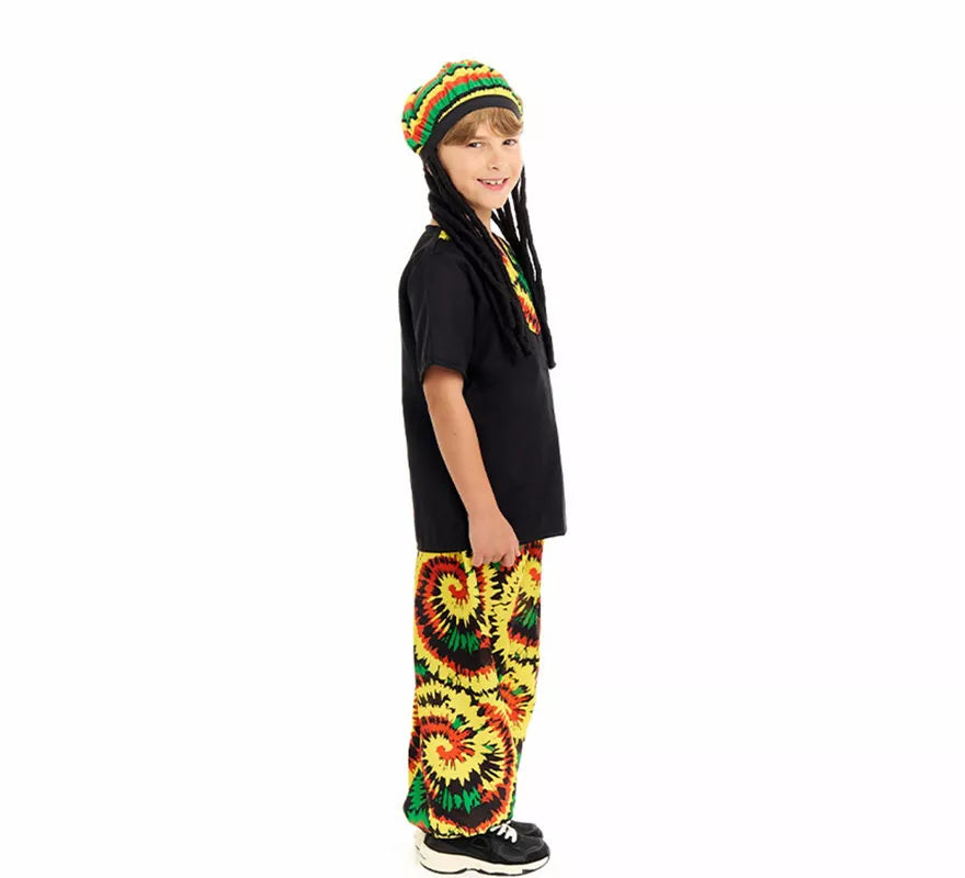 Disfraz de Rastafari Jamaicano para niño