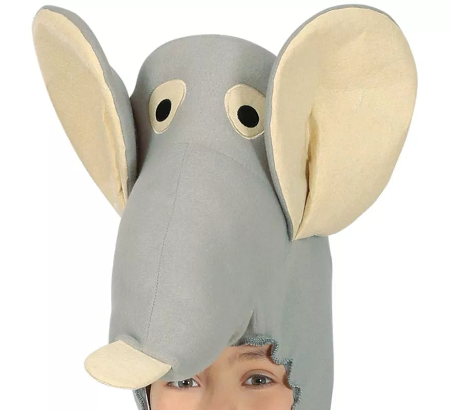 Disfraz de Ratón gris con gorro para niños